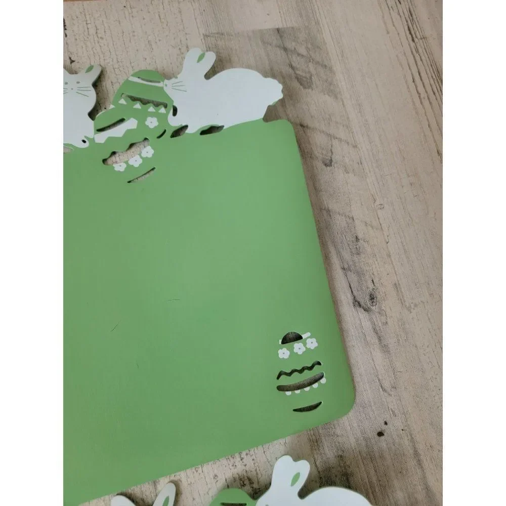 Green foam Easter placemat egg‎ set home decor